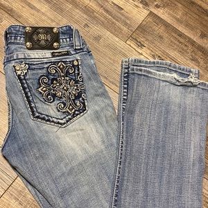 Miss me distressed denim jeans